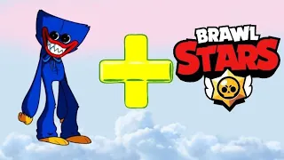 Huggy wuggy+Brawl Stars=  Poppy playtime animation #16