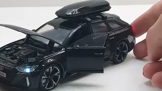 Miniatura Audi RS6 Station Wagon 2022 escala 1/32R$ 189,00 Produto Exclusivo para  entrar