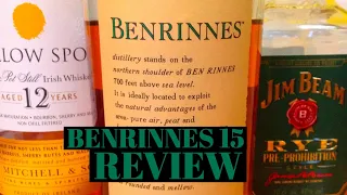 Whisky Review 48: Benrinnes 15 Year Old