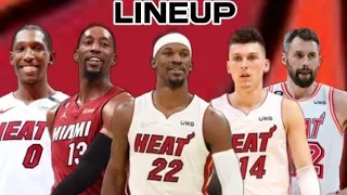 MIAMI HEAT OFFICIAL  LINEUP 2023-2024