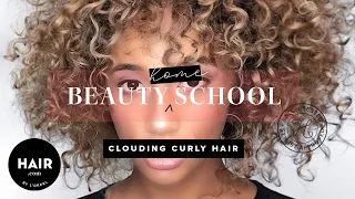 What Is Hair Clouding: Highlight Technique For Curly Hair | Beauty Home School | Hair.com By L'Oreal