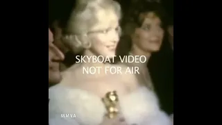 Marilyn Monroe Very Rare Colour footage - 1960 Golden Globe Awards #shorts