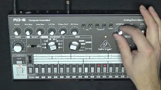 Behringer RD-6 BK - Quick Demo (Sounds Only)