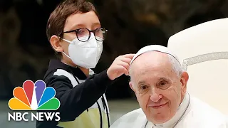 Boy Steals Scene At pope's Audience By Wanting Francis' Skullcap