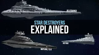 Imperial Star Destroyer Types Explained | Star Wars Legends Lore