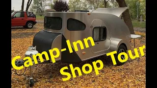 CAMP-INN Teardrop Trailer Shop Tour 560 550