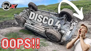 Discovery 4/LR 4 ROLLOVER! Off Road Recovery