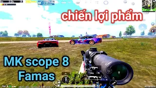 PUBG Mobile - 1 Ngày "Vua Về Nhì" Với Tình Huống Khó Đỡ | Famas + MK14 8x Chỉ Dùng Tap