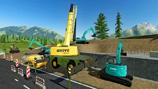 FS22 - Map Waldstetten 046  🇩🇪🚛🚧 - Forestry, Farming and Construction - 4K