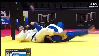 judo techniques #judo Темур Рахимов 🇹🇯 побеждает Кагеуру 🇯🇵 болевым приемом и выходит в полу-финал 🔥