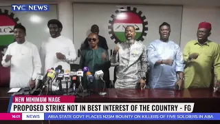Proposed Strike Not In Best Interest Of The Country - Federal Government