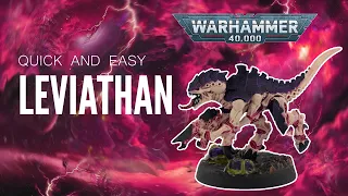 Quick and Easy 10th Edition Leviathan Tyranids Painting Guide