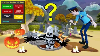 Dark Riddle New Updater Halloween  ( Skins SKELETON ) Update New Confectionery House : Part 1