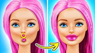 BARBIE CAMBIA DE LOOK: Una MUÑECA usa DISPOSITIVOS de TikTok para ser más BELLA en La La Vida Juegos