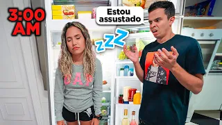 DESCOBRIMOS QUE A RAFA É SONÂMBULA! - ASSUSTADOR!