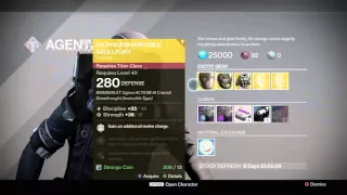 Destiny Xur's location & inventory 11/03/16 - 13/03/16