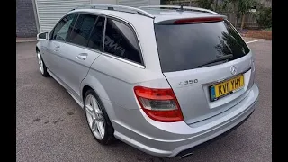 Mercedes-Benz C Class 3.0 C350 CDI V6 BlueEfficiency Sport Auto Estate April 2011 83k miles 18" AMGs