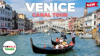 Venice, Italy Canal Tour - 4K 60fps with Captions