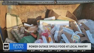 Power outage spoils food at Dallas pantry