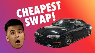 CHEAPEST SWAP ANYONE CAN AFFORD! Budget Build Ep3