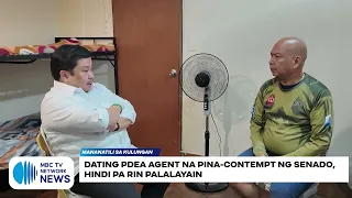 Dating PDEA agent na pina-contempt ng Senado, hindi pa rin palalayain