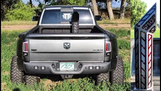 4th Gen CUMMINS DUALLY Gets INSANE STACK Exhaust Installed! (6.7 Dually CH 8)