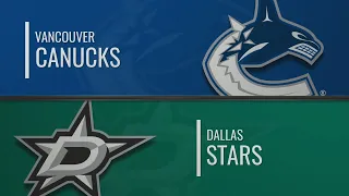 Ванкувер - Даллас | НХЛ обзор матчей 19.11.2019г. | Vancouver Canucks vs Dallas Stars