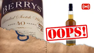 Live #99 - Berry's 40 year Blend -  Whisky Mystery 12 minute Blind Challenge