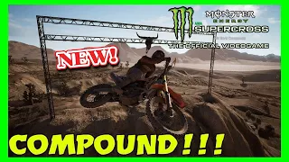 Monster Energy Supercross The Game - COMPOUND - MX TRACK - NEW DLC