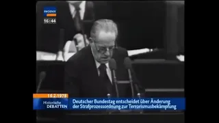 Herbert Wehner im Bundestag - Best of