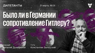 Было ли в Германии сопротивление Гитлеру? / Дилетанты // 31.03.2023