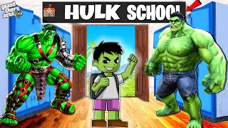 Joining HULK SCHOOL In GTA 5! SumitOP