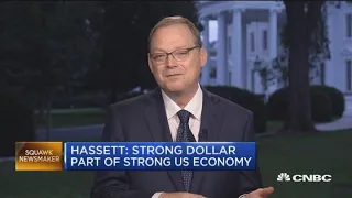 White House advisor Kevin Hassett: Higher oil prices could bring risk to outlook