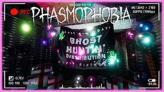 День рождения Фазмофобии - Прохождение Phasmophobia Часть 29