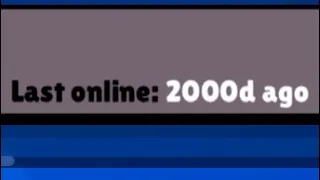 2000 Days Offline😭