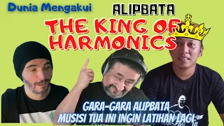 ALIP BA TA THE KING OF HARMONICS!!! GARA-GARA ALIPBATA, MUSISI TUA INI PERLU LATIHAN GITAR LAGI.