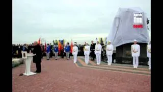 Открытие скандального памятника десантникам в Керчи