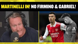 MARTINELLI IN! NO FIRMINO & GABRIEL! ⚽ Ray Parlour & Laura Woods react to the Brazil World Cup squad