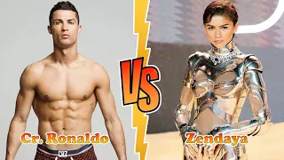 Cristiano Ronaldo VS Zendaya Transformation ★ From Baby To 2024