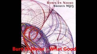 Burn In Noise - What Good