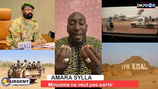 AMARA SYLLA Très très urgent la Minusma ne veut pas partir, la Situation de Haguel Hoc et Tessalit