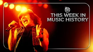 AC/DC's Brian Johnson Replaced Bon Scott | This Week In Music History