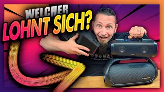 Vergleich der XXL BT Lautsprecher! Soundcore, Tronsmart & Teufel