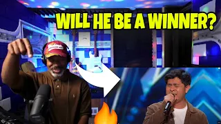 😲 Producer REACTS to Cakra Khan's STUNNING Voice | AGT 2023 Auditions 🎵🔥