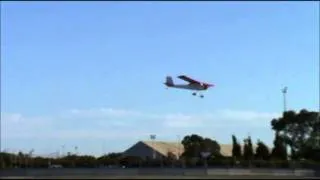 RC Alpha electric plane maiden flight at Ta' Qali