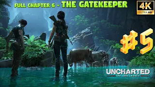 Uncharted The Lost Legacy (PC 4K 60FPS) Walkthrough Gameplay Part 5 - Chapter 6 - The Gatekeeper