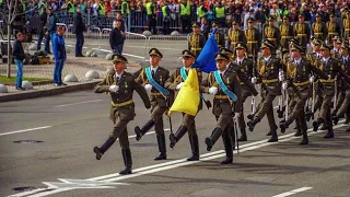 Military parade to the Independence Day of Ukraine