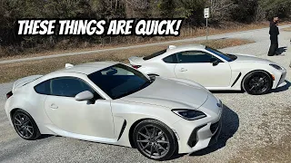 Chasing "Faster" Cars On The Mountain | BRZ/GR86