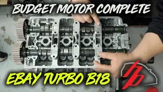 The Ebay Turbo Budget Build Integra Motor Is Ready!