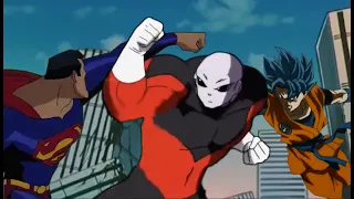 Goku and Superman vs Jiren Black (Zamasu) Full Battle